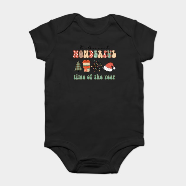 It's the most wonderful time of the year Baby Bodysuit by The WYLD Tribe